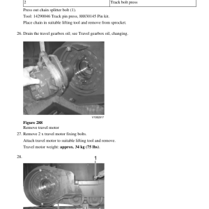 Volvo P8720B Pavers Repair Service Manual - Image 3