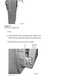 Volvo Ultimat 160 Screeds Repair Service Manual - Image 3