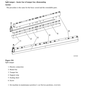 Volvo VB-T 78 ETC Screeds Repair Service Manual - Image 3