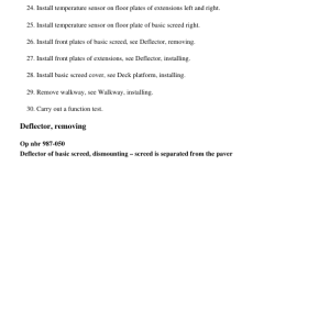 Volvo VB-T 78 GTC Screeds Repair Service Manual - Image 3