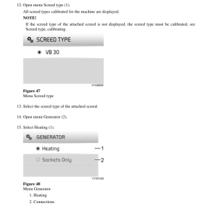 Volvo VB30 Screeds Repair Service Manual - Image 3