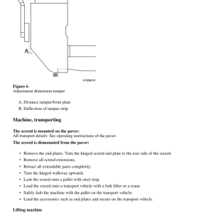 Volvo VB40 Screeds Repair Service Manual - Image 3