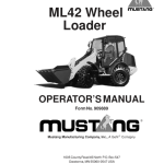 Mustang ML42 Wheel Loader Service Manual - Image 2