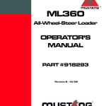 Mustang ML360 Wheel Loader Service Manual - Image 2