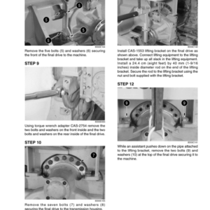 Case 650H, 750H, 850H Crawler Dozer Service Manual - Image 4