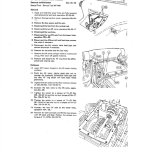 Massey Ferguson 2645, 2685, 2725, 3505, 3525, 3545 Repair Service Manual - Image 4