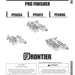 John Deere PF5054, PF5072, PF5096 Pro Finisher Operator's Manual (5TITE511361) - Image 1