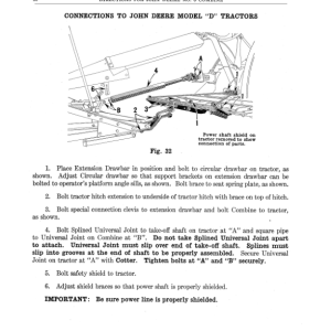 John Deere No. 6 Combine Operator's Manual (DIR194) - Image 3