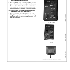 John Deere 1775NT MaxEmerge 5 CCS Planters (770101-775100) (North American) Operator's Manual (OMA108129) - Image 4