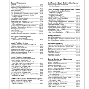 John Deere 1795 ExactEmerge & MaxEmerge 5e Planters Operator's Manual (OMA110709) - Image 4