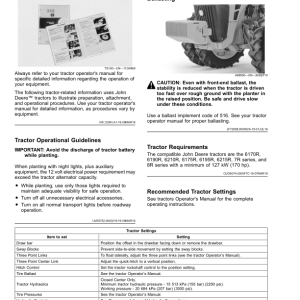 John Deere 1725NT ExactEmerge, 1725NT MaxEmerge 5e Planter (790101-) Operator's Manual (OMA125910) - Image 3