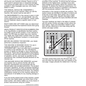 John Deere P540, P556 Air Hoe Drills (800101-) (Russian Export Edition) Operator's Manual (OMA133038R) - Image 3