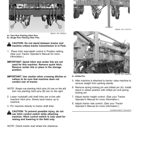 John Deere Deere/Orthman 12X2 Twin-Row Planter with MaxEmerge 5 Seed Meters (795101-) (North American) Operator's Manual (OMA133445) - Image 3