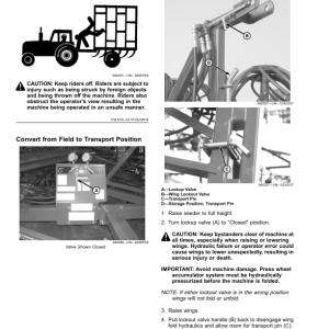 John Deere P540, P556Air Hoe Drills (Serial No. 810101-) (North American) Operator's Manual (OMA142844) - Image 3