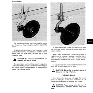 John Deere 3100 Series Drawn Moldboard Plows Operator's Manual (OMA32060) - Image 2