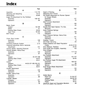 John Deere 7000 Drawn (Cotton & Corn) Planters 6RW, 8RN, 8RW, 12RN Operator's Manual (OMA37309) - Image 3