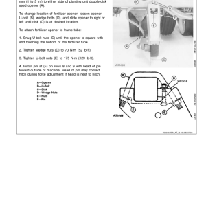 John Deere 7200 Drawn (Flex Fold) Planters 12RW & 16RN (Includes OM Supplement A76259) Operator's Manual (OMA54950) - Image 3