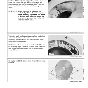 John Deere 1750 Drawn Planter (670100-680999) Verify Row Spacing = (4RN - 4RW - 6RN) Operator's Manual (OMA56570) - Image 4