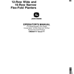 John Deere 1770 Drawn Planters (675101-675999) Operator's Manual (OMA60117) - Image 1