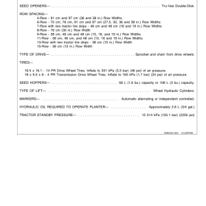 John Deere 1780 Drawn Planter (685101-690999) Operator's Manual (OMA64739) - Image 4