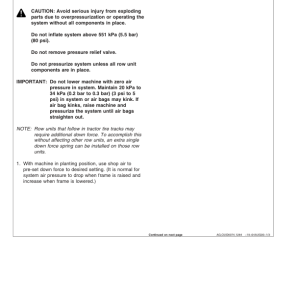 John Deere 1770 Drawn Planters (Includes OM Supplement A76259) Operator's Manual (OMA69688) - Image 3