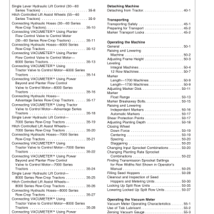 John Deere 1700, 1730 Integral Planters (700101-700999) Operator's Manual (OMA72764) - Image 4