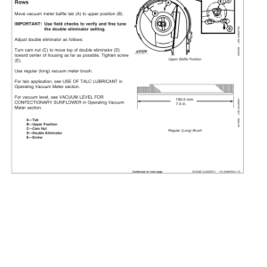 John Deere Components for DB44, DB58, DB60, DB66, DB80, & DB90 Deere/Bauer Planters Worldwide Edition (715101-720100) Operator's Manual (OMA82907) - Image 3