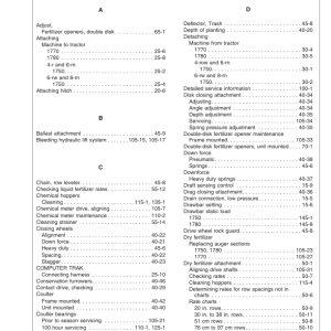 John Deere 1750 1770-12R, 1780 Drawn Planters (720101-720999) Operator's Manual (OMA84641) - Image 4