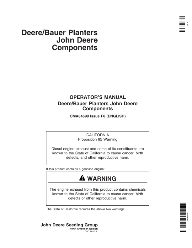 John Deere Components For Db44 Db58 Db60 Db66 Db80 Db88 And Db90 
