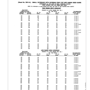 John Deere Components for DB44, DB58, DB60, DB66, DB80, DB88, & DB90 Deere/Bauer Planters Worldwide Edition (720101-725100) Operator's Manual (OMA84699) - Image 3