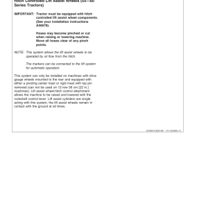 John Deere 1700, 1710, 1720 & 1730 Integral Planter North America & Australia Edition (725101-730100) Operator's Manual (OMA85375) - Image 4