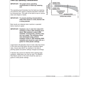 John Deere Rate Charts & Settings Standard Units (725101-735100 ) Operator's Manual (OMA85407) - Image 3