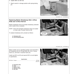 John Deere 1760 & 1760NT Planters / Order w/Rate Charts Manual per S.N. (720101- ) Operator's Manual (OMA85426) - Image 3