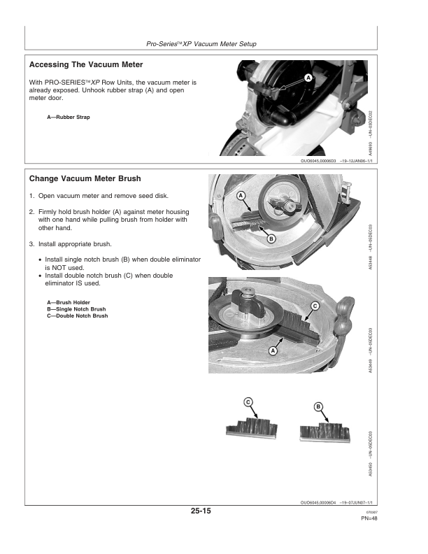 John Deere Components For Db44 Db58 Db60 Db66 Db80 Db88 And Db90 