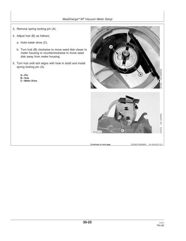 John Deere Components For Db44 Db58 Db60 Db66 Db80 Db88 And Db90 