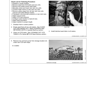 John Deere Components Standard Units for DB44, DB60, DB66, DB80, DB88, DB90, & DB120 Deere/Bauer Planters Worldwide Edition (750101-755100) Operator's Manual (OMA93546) - Image 3