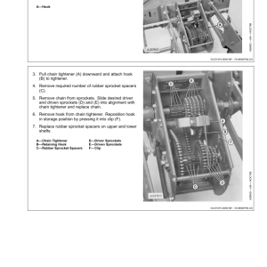 John Deere Rate Charts & Settings (Metric) Operator's Manual (OMA96041) - Image 3