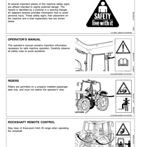 John Deere 6600 & 3800 Tractors, 6506 & 6900 Tractors Operator's Manual (OMAL110182) - Image 3