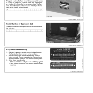 John Deere 7130, 7230 Tractor Operator's Manual (OMAL179801) - Image 3