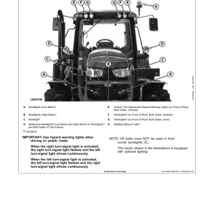 John Deere 6110M, 6120M, 6130M, 6145M Tractors (4-Cylinder Engines 4045U with Cab (MY2016-MY2017) with Open Operator's Station (MY2016-) Operator's Manual (OMAL219620) - Image 4