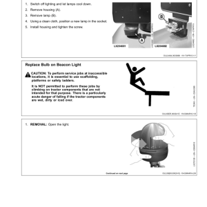 John Deere 6155M, 6175M & 6195M Tractors (6-cylinder engines 6068G, 6-cylinder engines 6068U) Export w/European Configuration Operator's Manual (OMAL219648) - Image 3