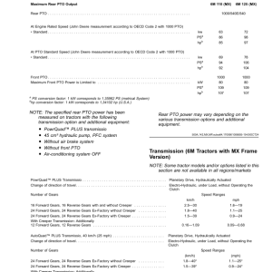 John Deere Tractors 6M 110, 6M 125, 6M 130, 6M 140, 6M 150 (MX), 4-Cylinder Engines 4045G, 4-Cylinder Engines 4045L, 4-Cylinder Engines 4045U Operator's Manual (OMAL243791) - Image 4