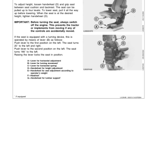 John Deere 6200, 6200L, 6300, 6300L, 6400, 6400L, 6500L Tractors (-163999) Operator's Manual (OMAL77469) - Image 3