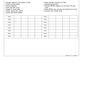 John Deere 8100, 8200, 8300 & 8400 Tractors European Edition (010001-024000) Operator's Manual (OMAR116936) - Image 3