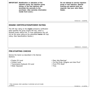 John Deere 7610, 7710, 7810 Tractors Operator's Manual (OMAR162175) - Image 3