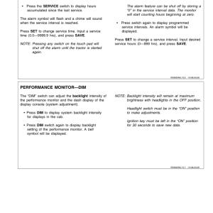 John Deere 8100, 8200, 8300 & 8400 Tractors North America Edition (024001- ) Operator's Manual (OMAR162529) - Image 3