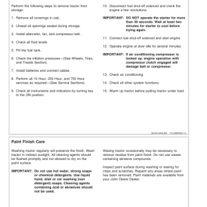 John Deere 9100, 9200, 9300, 9400 Tractors (-030000) Operator's Manual (OMAR165770) - Image 4