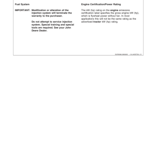 John Deere 8220T, 8320T, 8420T & 8520T Tractors (Europe Region) Operator's Manual (OMAR178079) - Image 4