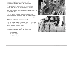 John Deere 7710, 7810 Tractors (Includes OM Supplement AR224314) Operator's Manual (OMAR206904) - Image 2