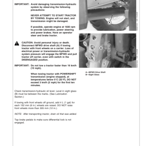 John Deere 7710, 7810 Tractors (Includes OM Supplement AR224314) Operator's Manual (OMAR206904) - Image 4